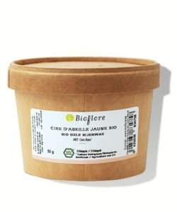 Cire d'abeille jaune BIO, 50 g